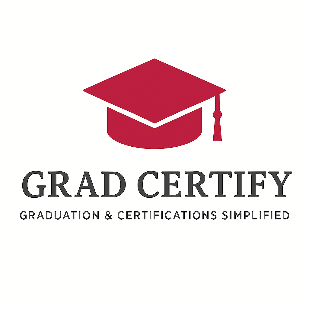 Grad Certify logo